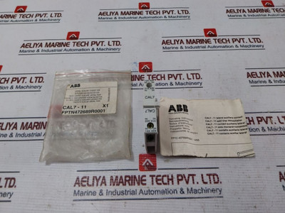Abb Cal7-11 Lateral Auxiliary Contact 10A-600V New Abb Cal7-11 Lateral Auxiliary Contact 10A-600V New