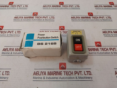 Bs 216B Power Pushbutton Control Switch 3P, 500V, 15 Amp, 2.2Kw New Bs 216B Power Pushbutton Control Switch 3P, 500V, 15 Amp, 2.2Kw New