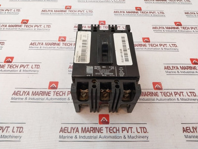 Westinghouse Fb3100L 3-pole Circuit Breaker 100A 600Vac 4992D46G44