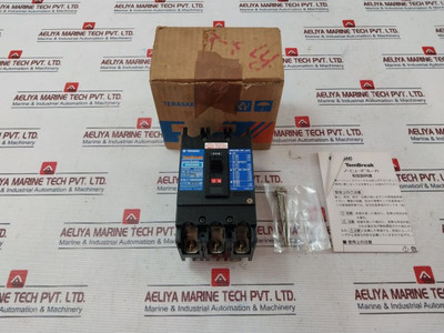 Terasaki Tembreak Xs50Ns 3 Pole Circuit Breaker 20A Ac600V Dc250V New Terasaki Tembreak Xs50Ns 3 Pole Circuit Breaker 20A Ac600V Dc250V New