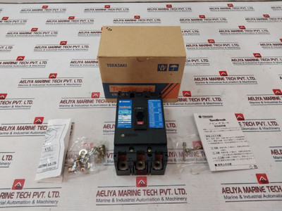 Terasaki Tembreak Xs100Ns Circuit Breaker 3 Pole 15A Ac600V Dc250V New Terasaki Tembreak Xs100Ns Circuit Breaker 3 Pole 15A Ac600V Dc250V New