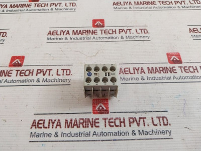 Allen-bradley 100-kfa04E Auxiliary Contact Block 10A 600Vac Ser: A New Allen-bradley 100-kfa04E Auxiliary Contact Block 10A 600Vac Ser: A New