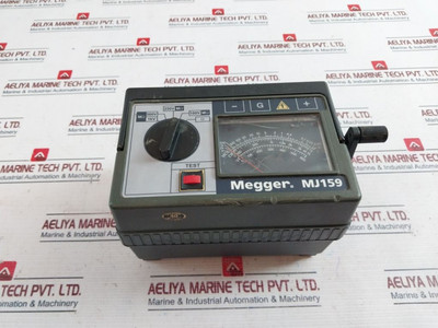 Megger - Insulation Tester - Mj159 Used Megger - Insulation Tester - Mj159 Used