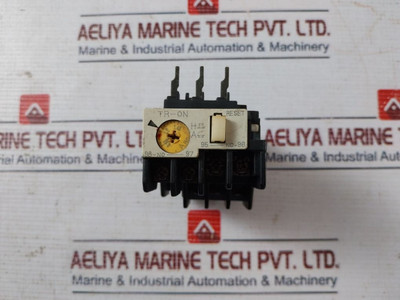 Fuji Electric Tr-0N Thermal Overload Relay 0.95-1.45A Used Fuji Electric Tr-0N Thermal Overload Relay 0.95-1.45A Used