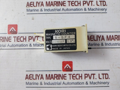 Kori Seiki S-sf4 Magnetic Counter Ac 100/110V 15 Imp/S