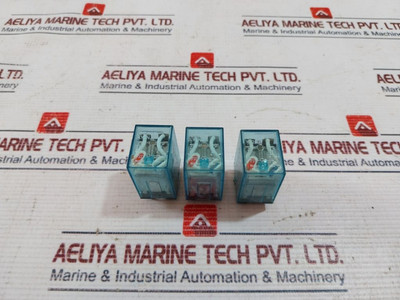 Lot Of 3X Omron Ly2Nj Relay 10A 240Vac 28Vdc Used