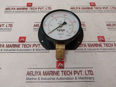 Tess En837.1 Pressure Gauge 0-200 Psi
