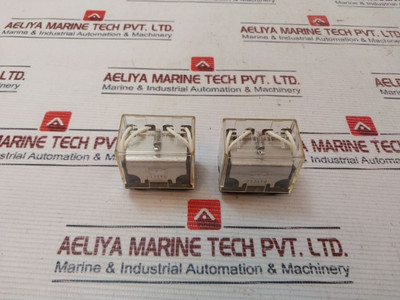 Lot Of 2X Omron Ly4 Relay 10A 240Vac Used Lot Of 2X Omron Ly4 Relay 10A 240Vac Used