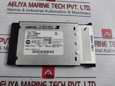 Allen-bradley 1785-chbm Cnet Plc5 Backup Cartridge Ser A Rev. C01