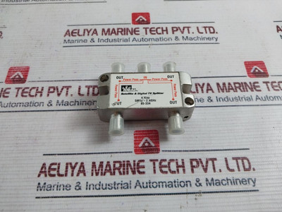 Ideal 85-334 4 Way Satellite & Digital Tv Splitter New