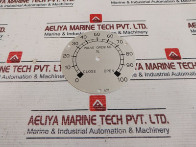 Nippon Gear Dma-a71 Indicator Dial Plate C7100.420