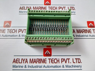 Phoenix Contact Diode Module Em 4-dio 32P/Lp Used Phoenix Contact Diode Module Em 4-dio 32P/Lp Used