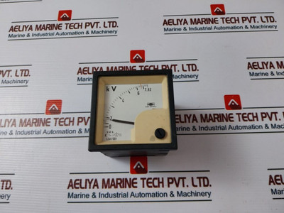 Radio-controle Analog Voltmeter 6.6Kv/100V France Used Radio-controle Analog Voltmeter 6.6Kv/100V France Used