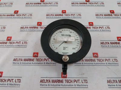 Ashcroft 238A679-01 0-250 Test Gauge Rev.A