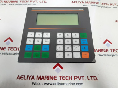 G&L Beijer Mac 50/Ml Operator Panel 00920 24V Dc