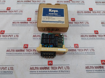 Kostac Programmable Controller E-01T-4157 Used Kostac Programmable Controller E-01T-4157 Used