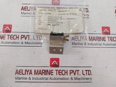 Johnson Electric Vcfyr Micro Limit Switch New Johnson Electric Vcfyr Micro Limit Switch New