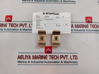 Lot Of 2X Kawasaki 93 Sliding Piece 136