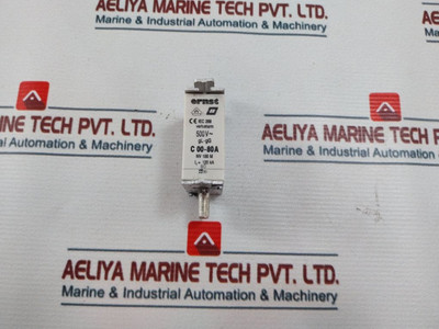 Ernst Iec 269 Low Less Fuse 500V Used Ernst Iec 269 Low Less Fuse 500V Used