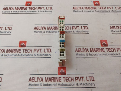 Wago 750-502 Power Supply Module 24V Dc 2.0A Max Ambient 55°C Used