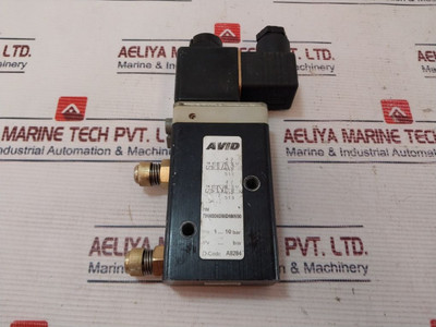 Avid Solenoid Valve A8284 24 V Used Avid Solenoid Valve A8284 24 V Used