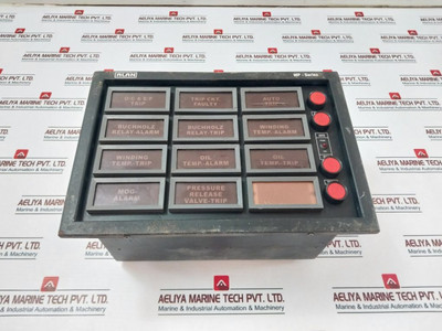 Alan Electronic Mp.02/12 Alarm Annunciator Mp-series 88-285Vdc/Vac Alan Electronic Mp.02/12 Alarm Annunciator Mp-series 88-285Vdc/Vac