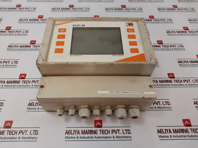 Kobold Duc-mf100D00 Ultrasonic Flow Meter 90-240Vac Used Kobold Duc-mf100D00 Ultrasonic Flow Meter 90-240Vac Used