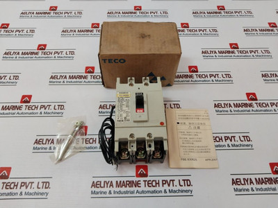 Teco To-100Eb 3 Pole No-fuse Circuit Breaker Temp 40°C 690Vac 60A 50/60Hz Teco To-100Eb 3 Pole No-fuse Circuit Breaker Temp 40°C 690Vac 60A 50/60Hz