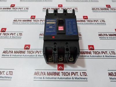 Mitsubishi Nf100-sh 3 Pole No-fuse Breaker Ac220V 20A New Mitsubishi Nf100-sh 3 Pole No-fuse Breaker Ac220V 20A New