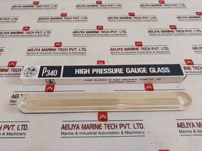Seiko Industrial Glass P340 High Pressure Reflex Gauge Glass New Seiko Industrial Glass P340 High Pressure Reflex Gauge Glass New