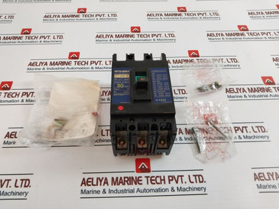 Mitsubishi Nf60-sh No-fuse Breaker 220V 30A 3-pole New Mitsubishi Nf60-sh No-fuse Breaker 220V 30A 3-pole New