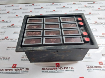Alan Mp-02/12 Mp Series Alarm Annunciator 18-90Vdc 88-285Vac Alan Mp-02/12 Mp Series Alarm Annunciator 18-90Vdc 88-285Vac