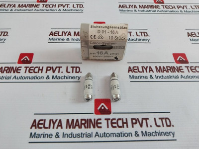 Lot Of 9X M.Schneider D 01 16A Fuse 250V  New
