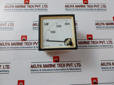 Crompton Instruments E244-01A-g-hf**-wh-sr Kilowatt Analog Panel Meter Crompton Instruments E244-01A-g-hf**-wh-sr Kilowatt Analog Panel Meter