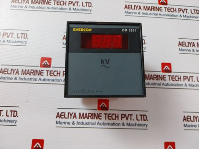 Enercon Dm 3251 Panel Meter 240V 50-60Hz Used Enercon Dm 3251 Panel Meter 240V 50-60Hz Used