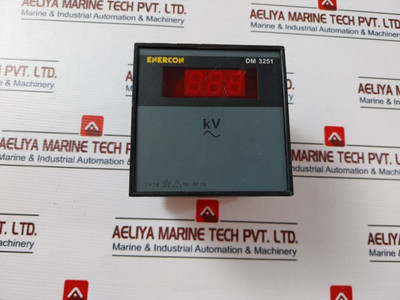Enercon Dm 3251 Panel Meter 240V 50-60Hz