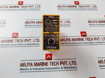Bircher Tra Time Delay Relay 1.5-30 S 250Vac 8A 19-27V Ac/Dc 1.2Va