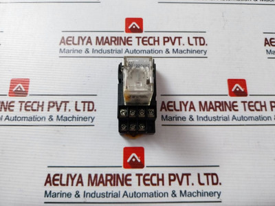 Omron My4Z Relay With Base 200/220Vac Pyf14T Used Omron My4Z Relay With Base 200/220Vac Pyf14T Used