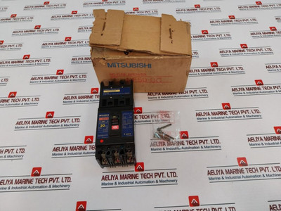 Mitsubishi Electric Nf50-uc No-fuse Breaker 20 Amp 600Vac 50-60Hz New Mitsubishi Electric Nf50-uc No-fuse Breaker 20 Amp 600Vac 50-60Hz New