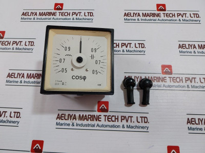 Abb 2 5Ma Analog Power Factor Meter 05-1-05
