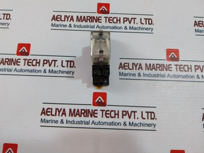 Lot Of 3X Omron My2 Relay With Base 10A 250Vac 30Vdc Used Lot Of 3X Omron My2 Relay With Base 10A 250Vac 30Vdc Used
