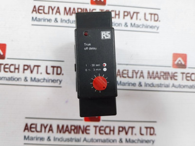 Rs 260-555 True Off Delay Relay With Socket 1-30 Sec 220-240V Used Rs 260-555 True Off Delay Relay With Socket 1-30 Sec 220-240V Used