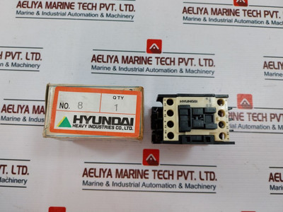 Hyundai Hmc20 W10 Magnetic Contactor 25 A 100V 50Hz 100...110V 60Hz New Hyundai Hmc20 W10 Magnetic Contactor 25 A 100V 50Hz 100...110V 60Hz New