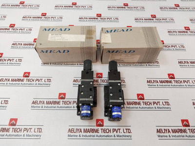 Mead Fluid Dynamics C2-4Dcd Block And Solenoid Valve 24Vdc 6.5W
