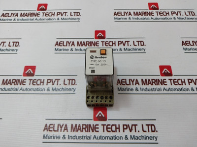 Finder 60.13 Relay With Base 10A-250V