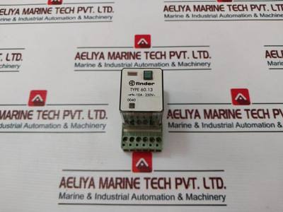 Finder 60.13 Power Relay With Base 10A 380V Used Finder 60.13 Power Relay With Base 10A 380V Used