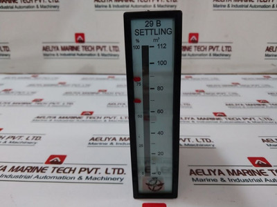 Hoppe Board-messtechnik 0-112 M3 29B Settling Meter Used Hoppe Board-messtechnik 0-112 M3 29B Settling Meter Used