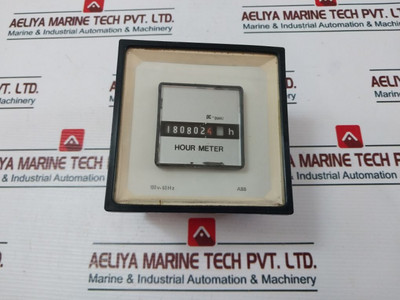 Hour Meter Abb Dc-quarz 100V Used Hour Meter Abb Dc-quarz 100V Used