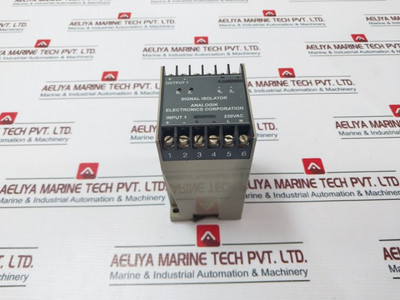 Analogik Electronics Signal Isolator 4-20 Ma 230Vac Used Analogik Electronics Signal Isolator 4-20 Ma 230Vac Used
