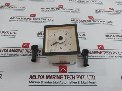 Abb 125/5 Panel Meter 0-250A Used